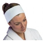 Velcro Headband White 